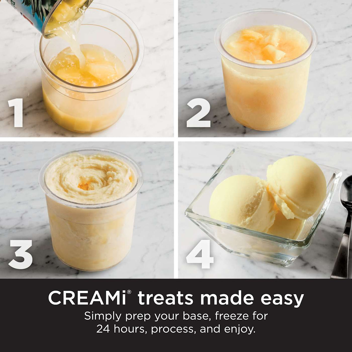 Ninja® CREAMi® 7-in-1 Ice Cream Maker and 2 Extra Pints Bundle
