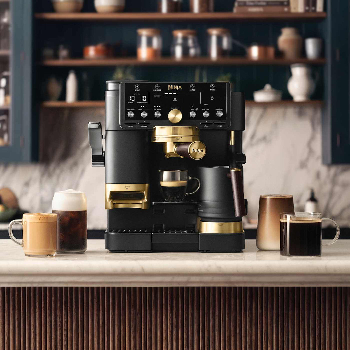 Ninja Luxe™ Café Pro Espresso Machine by David Beckham